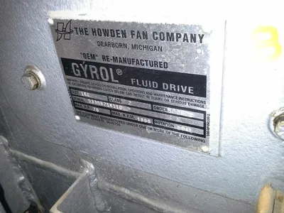Gyrol Fluid Drive size 146, 1800 rpm , 20 hp  , Rebuilt Condition