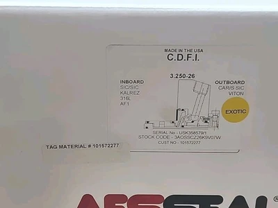 NEW AESSEAL 3AOSSCZ26K9V07W