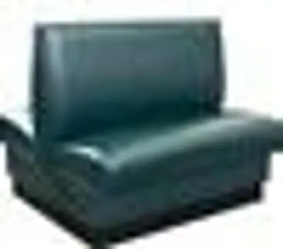 STANDARD SINGLE  BOOTH SEATING -  46 WIDE X 42" HIGH  VINYL - 6 COLORS