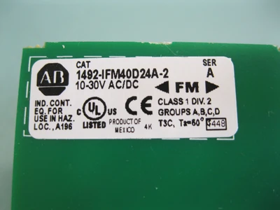 USED Allen-Bradley 1492-IFM40D24A-2