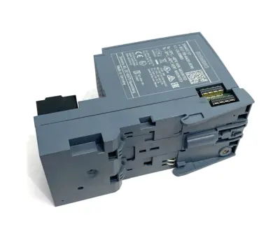 USED SIEMENS 2-PORT INTERFACE MODULE IM 155-6PN/2 W/ 6ES7193-6AR00-0AA0 BUS AD