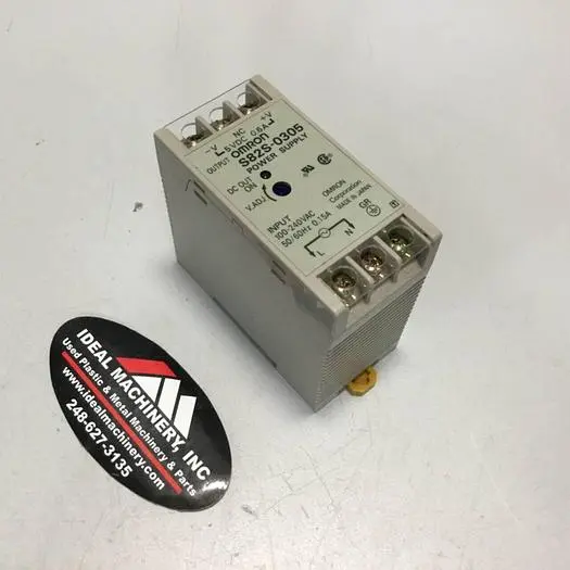 Used OMRON S82S-0305 Power Supplies Michigan US | Ideal Machinery #699336