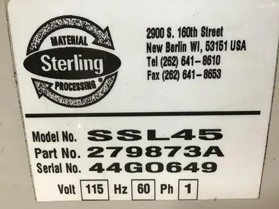 USED STERLING SSL45