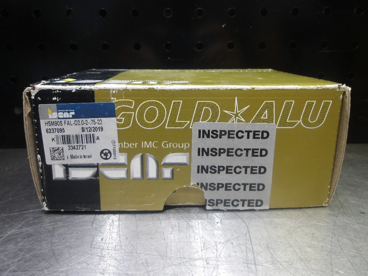 Iscar 2" Coolant Thru Facemill 3/4" Arbor HSM90S FAL-D2.0-2-.75-22 (LOC2563B)