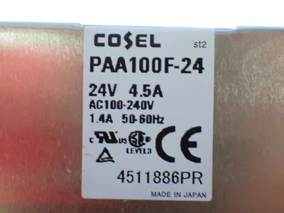 Used COSEL PAA100F24 AC/DC Power Supplies Ohio US | HGR 24 #1134666