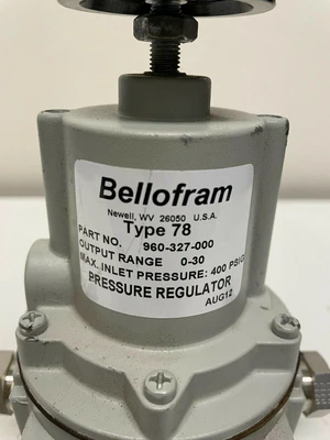 Used Bellofram Does Not Apply Air Pressure Regulators California US | Amiron Machinery #723208