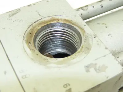 Milwaukee 151-31-24S-2 Hydraulic Cylinder 1.5" Bore 1" Stroke 3000psi Flange Mt