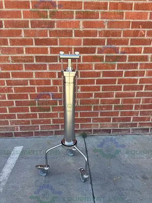 USED PHARMACIA / GE/ FINELINE 100 PL 150/650  STAINLESS STEEL CHROMATOGRAPHY COLUMN