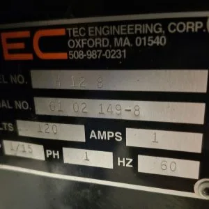 Used TEC H 8 66 Conveyors Massachusetts US | Hunter Plastics #1371389