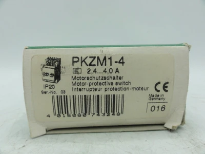 NEW KLOCKNER MOELLER PKZM1-4