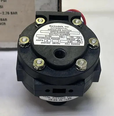 New | in-Stock BARKSDALE EPD1S-AA40-Q2 Miscellaneous Equipment (Electrical & Power) | Surplus Asset Holdings #1192609