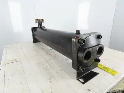 CEA FK Waermetauscher FKV-194.54.76 Shell & Tube Heat Exchanger 7"x34 16/21 Bar