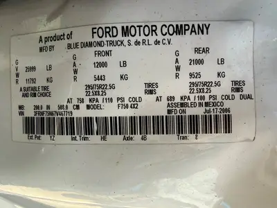 Used 2007 FORD F-750 Bucket (boom) trucks Utah US | Global Remarketing #1285987