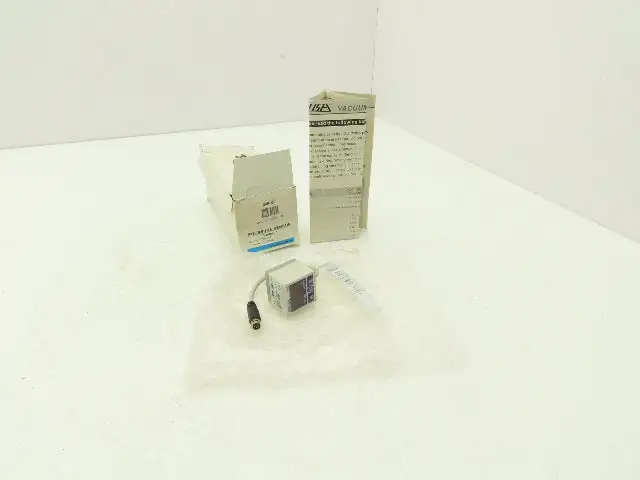 Foco DVP-200 Pressure Switch 12-24VDC 1/8" NPT 4-Pin Plug 0-29.9 InHg