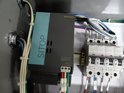 Control Technique Inc 10 Amps Power Supply Panel