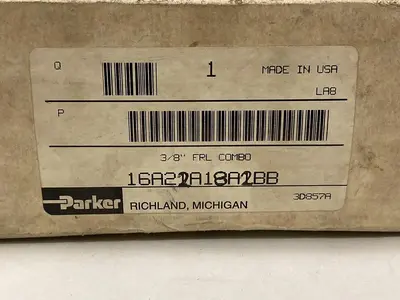 New | in-Stock PARKER 16A22A18A2BB Misc Electrical & Power Parts | Surplus Asset Holdings #1217877