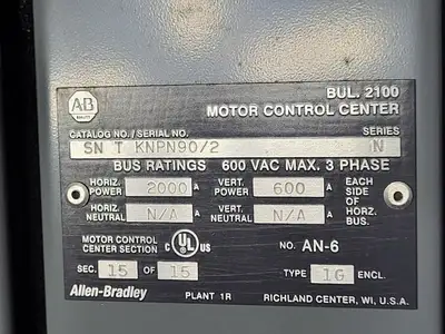 USED ALLEN-BRADLEY 20BE032A0AYNAND0