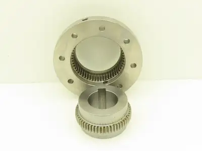 Amerigear Series 200 FS Flexible Gear Coupling Hub & Sleeve 1-7/8"Bore 6" Flange
