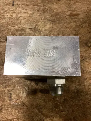 Daman Products AD07SPB16S Aluminum Valve Subplate Hydraulic Manifold