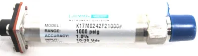NEW ASHCROFT ASH-K1-7-M02-42-F2 PRESSURE TRANSDUCER 1000 PSIG ASHK17M0242F2