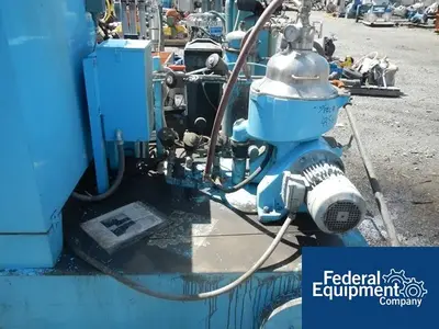 USED Westfalia Westfalia Disc Centrifuge System