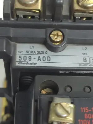 Used ALLEN-BRADLEY 509-AOD Industrial Controls Ohio US | Surplus Asset Holdings #1244826