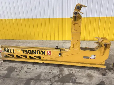 1 TON X 72" KUNDEL 360° FREE STANDING JIB CRANE: STOCK #19511