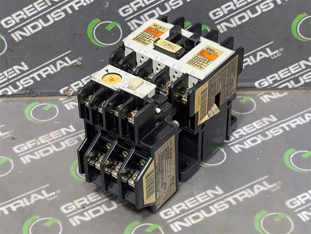 Fuji Electric SC-5-1 4NC0H0#20 Magnetic AC Contactor Assembly TR-5-1N Used