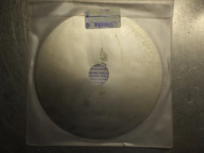 Controx 8" x 5/64" HSSCo Slot Saw 1.25" Arbor 160 Teeth 241689 (LOC3432)