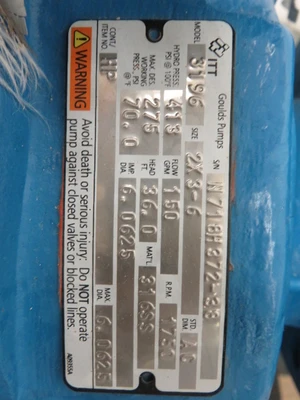 USED Goulds 3196 STi