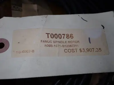 Used FANUC A06B1671B120#Z311 Spindle Motors | HGR 24 #734617
