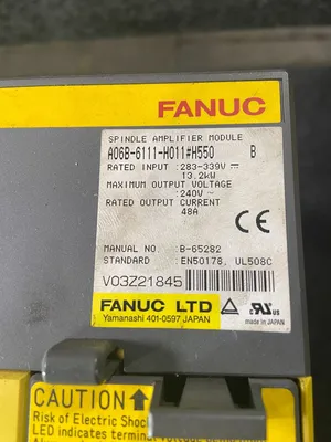 USED FANUC A06B-6111-H011#H550