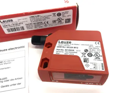 New | in-Stock Leuze Optical Distance Sensor, Against Object Scan, 50129528 Photoelectric Sensors Michigan US | Maverick Industrial Sales #1390592