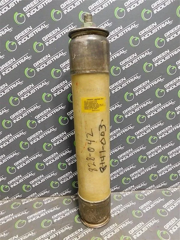 General Electric Co. 218A4291P9RB Current Limiting Fuse 4.8kV 9R 80kA Asym Used