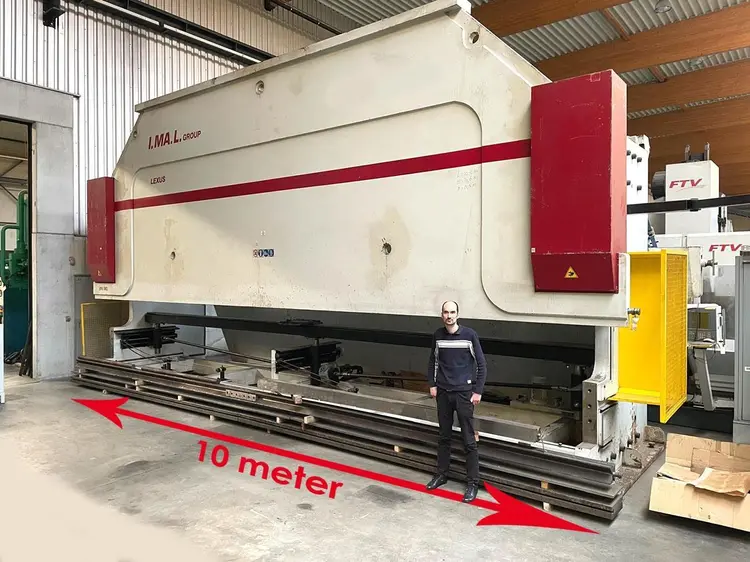 Used IMAL LEXUS 420 TON X 10 100 MM CNC Press Brakes | Apt International N.V #372957