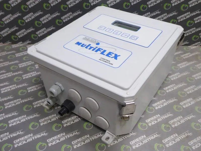 Aquatrac Instruments M5T-C0-T2-TF-RC MultiFLEX Water Treatment Controller Used