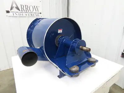 Spencer BLR90132 Multistage Centrifugal Turbine Vacuum Blower 8" In 6" Out