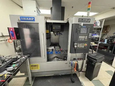 2017 SHARP SVL-2416S-M Vertical Machining Centers | Toolquip, Inc. (1)