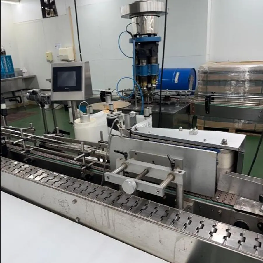 Labeler, Pressure Sensitive, Inline Bottle Labeling, Stainless Steel, #5991770