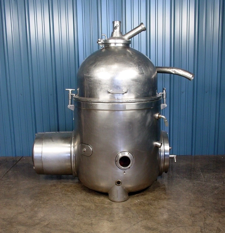 Westfalia RN 13004 warm milk clarifier, 316 SS.