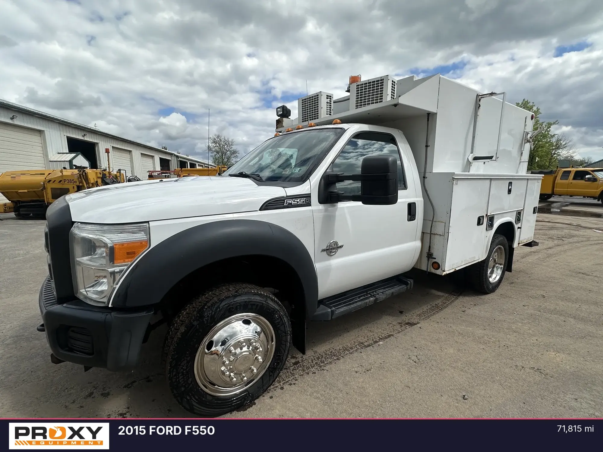 Used 2015 FORD F550 Misc Trucks Pennsylvania US | Proxy Equipment #1388767