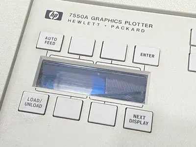 USED HP GRAPHICS PLOTTER DAMAGED SCREEN