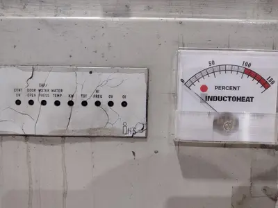 IHS UPF6 400-3 400-KW INDUCTION HEATER: STOCK #18856