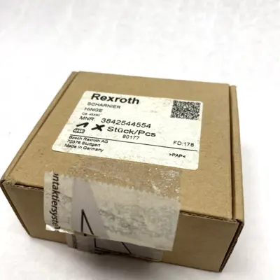 USED REXROTH SCHARNIER HINGE  3 842 544 554 BOX OF 1 PCS