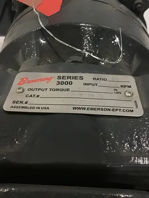 Browning Emerson F0972 1.5HP Explosion Proof Electric Gear Motor