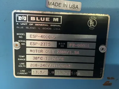 Used LINDBERG/BLUE M ESP400C5 Heat Treating Units Ohio US | HGR 24 #1446153