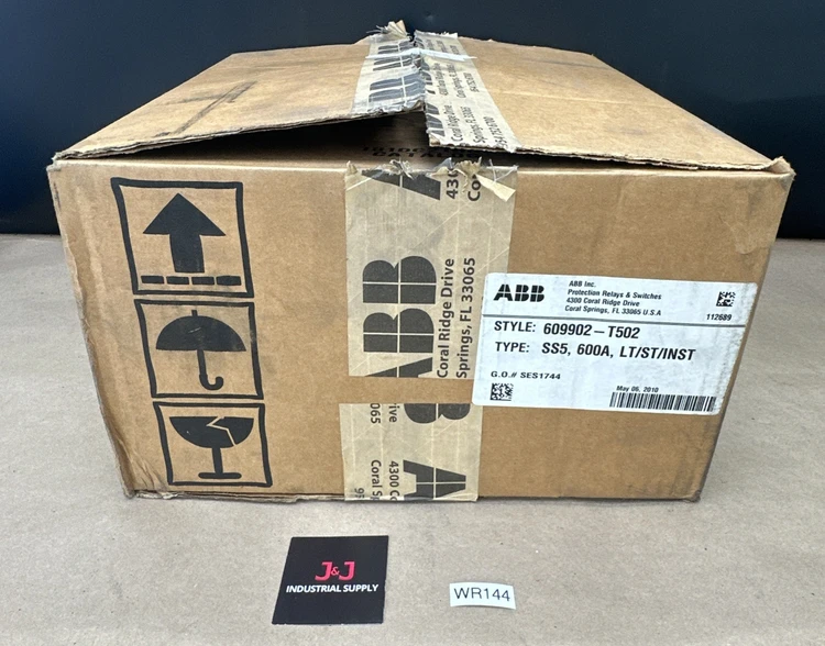 New | in-Stock ABB 609902-T502 Circuit Breakers Indiana US | J&J Industrial Supply #521867