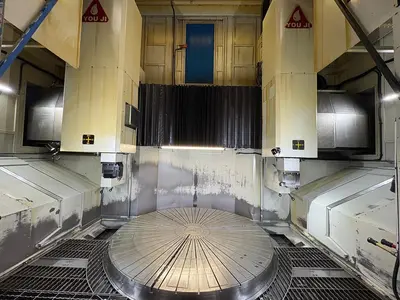 Used 2010 YOU-JI VTS 2500 ATC-2R Vertical Boring Mills (incld VTL) Georgia US | Shub Machinery #972485