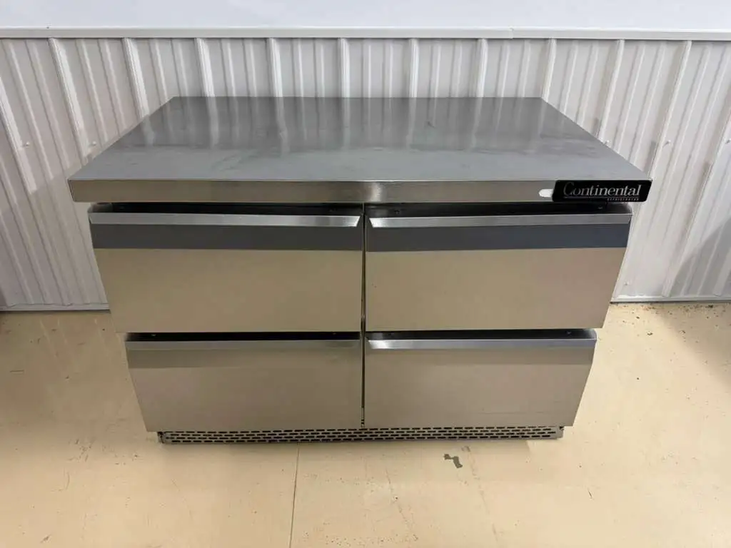 Used Continental Used Continental SW48 4 Drawer Undercounter Refrigerator 120V Undercounter Refrigerators Illinois US | Falcon Restaurant Supply #1375026