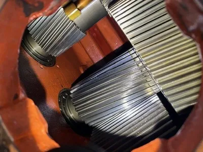 1988 DAVIS STANDARD 3.5" GEAR BOX Extrusion Other, Extruder Gearbox | Mark One Machinery (4)